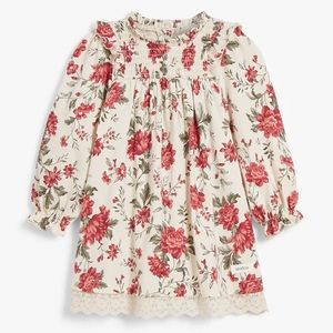 Newbie red flower dress